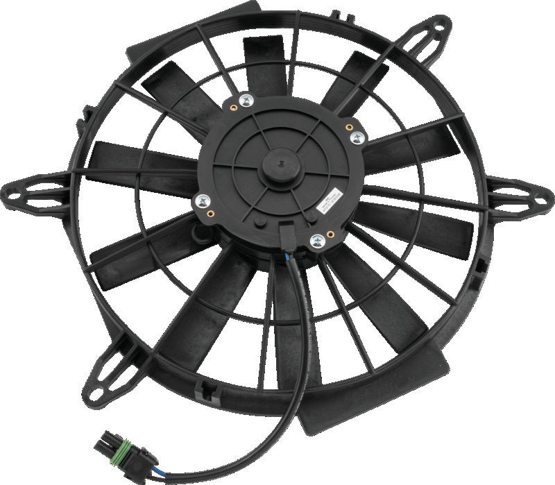 QuadBoss cooling fan assembly for 2018-2019 Polaris ACE 500 ATV and UTV, part number 463742, shown in the image.