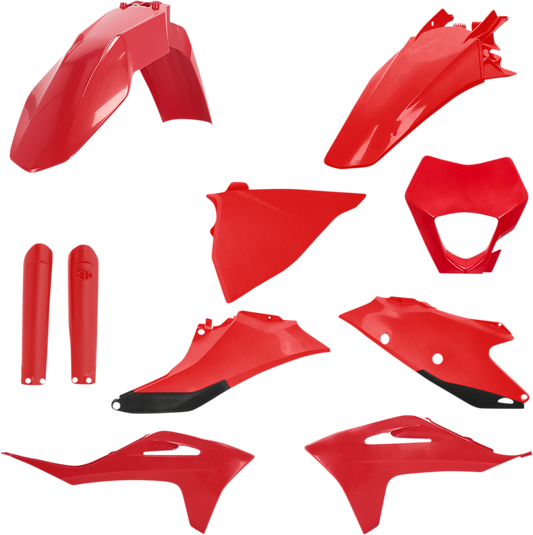 ACERBIS Full Replacement Body Kit - Red/Black 2872811018 - Howling Moto