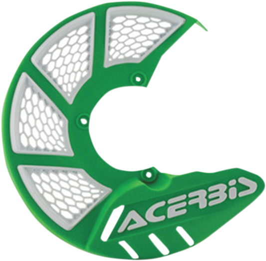 ACERBIS X-Brake Disc Cover - Green/White 2449490006 - Howling Moto
