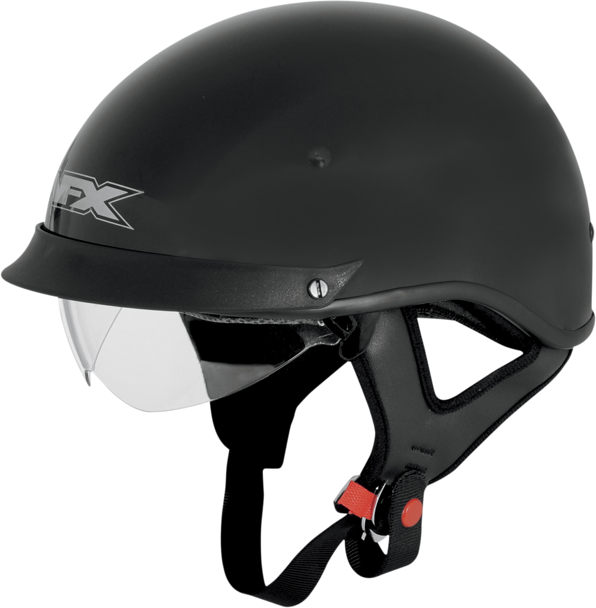 Clear inner shield for AFX FX-72 helmet by Bill's Exhausts, showing the transparent visor and helmet interior components.