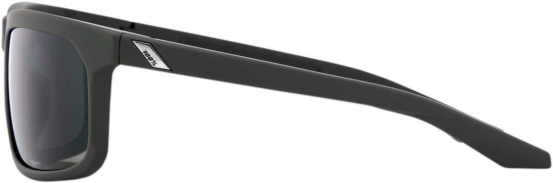 100% Hakan Sunglasses - Gray - Smoke 61036-188-57 - Howling Moto