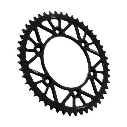 JT, JT RaceLite Rear 49T Aluminum Sprocket for Husqvarna, KTM, and More - JTA897.49BLK