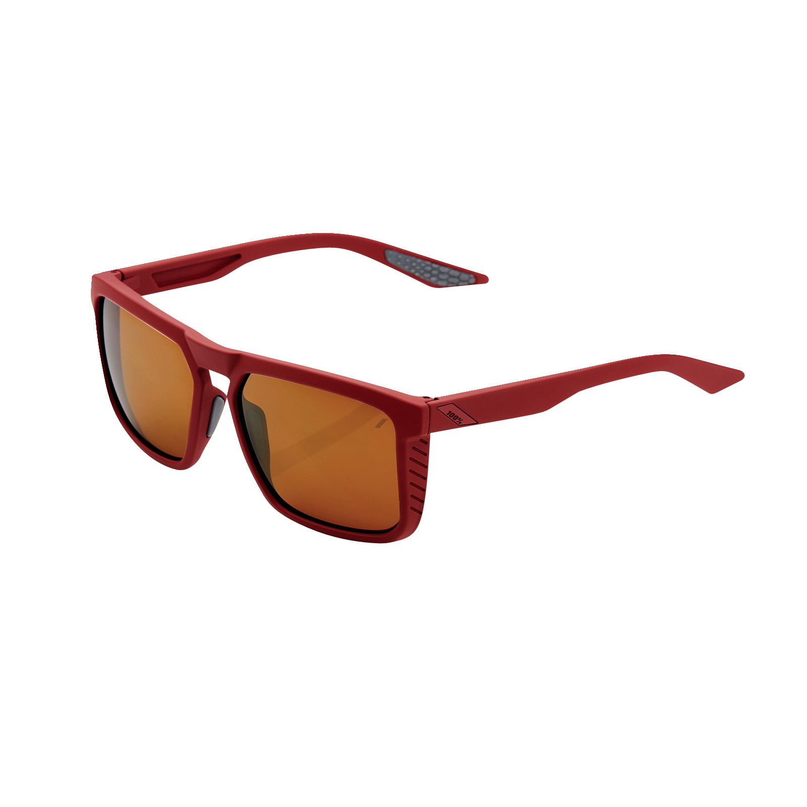 100% Renshaw Glasses - Crimson - Bronze 61038-392-73 - Howling Moto