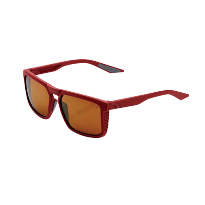 100% Renshaw Glasses - Crimson - Bronze 61038-392-73 - Howling Moto