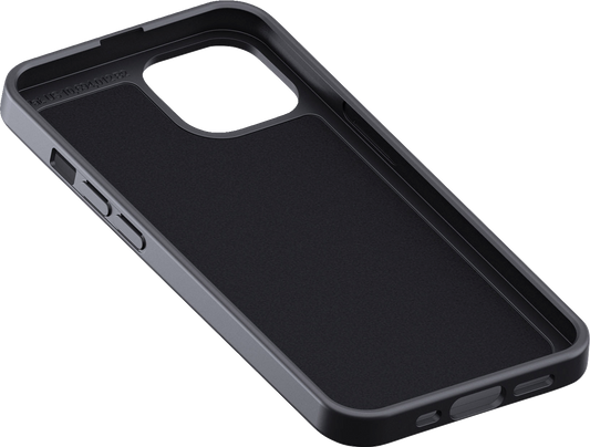 Bill's Exhausts SP CONNECT iPhone 13 phone case in black with textured finish, designed for secure fitting and protection.