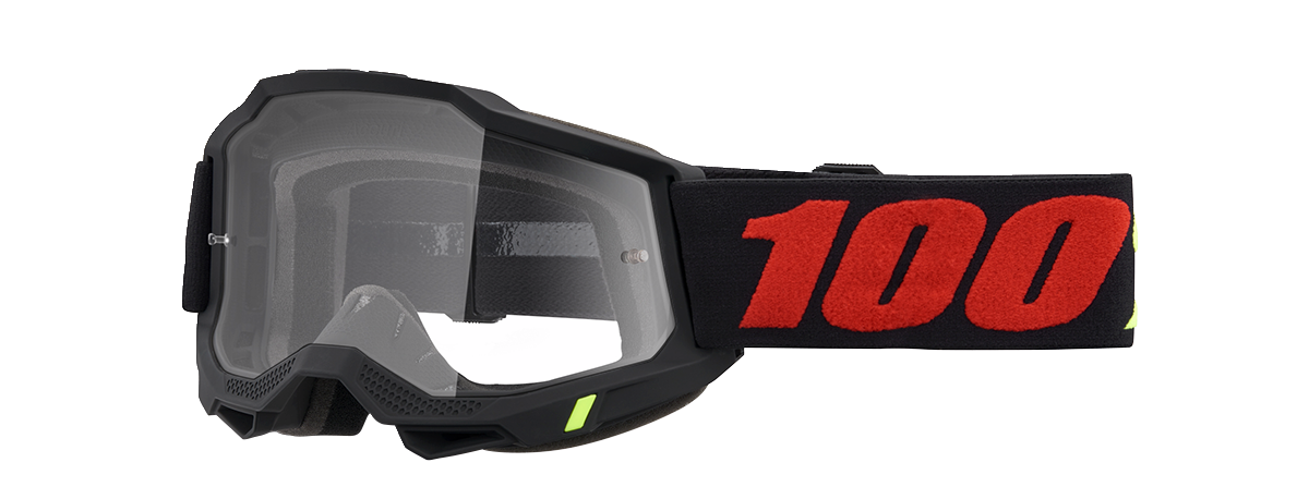 100% Accuri 2 Goggles - Morphuis - Clear 50013-00022 - Howling Moto