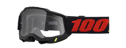 100% Accuri 2 Goggles - Morphuis - Clear 50013-00022 - Howling Moto