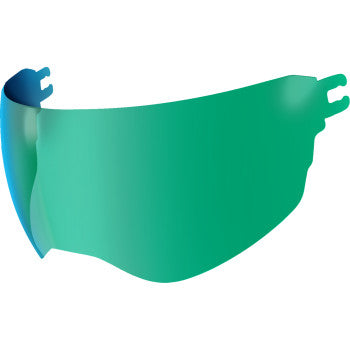 Bill's Exhausts ICON Dropshield Ultra™ Shield Ultraflite in Cashmoney Green 0130-1403, lightweight motorcycle shield with a sleek design.