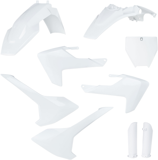 ACERBIS Full Replacement Body Kit - White 2731986811 - Howling Moto