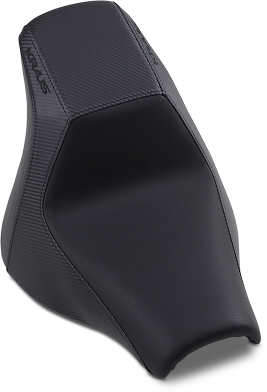 Bill's Exhausts SADDLEMEN Kraus Moto Pro Series solo motorcycle seat for FXFB/S 2018-2022, featuring sleek black design with stitching.