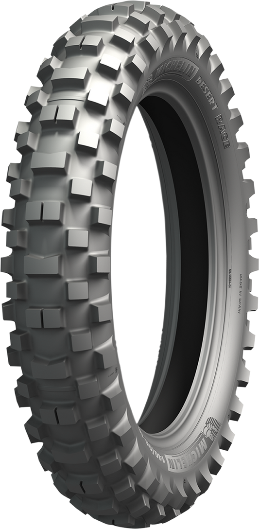 Michelin Desert Race Baja rear tire, 140/80-18, 70R, designed for off-road desert racing vehicles.
