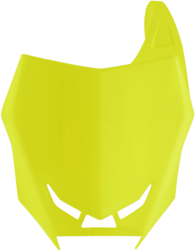 ACERBIS Front Number Plate - Fluorescent Yellow 2686484310 - Howling Moto