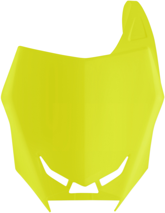 ACERBIS Front Number Plate - Fluorescent Yellow 2686484310 - Howling Moto