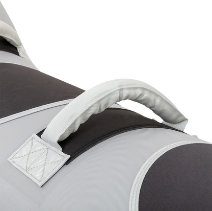Bill's Exhausts Dolphin Riding Tube for water sports, inflatable towable tube with dolphin design for tubing fun on the water.