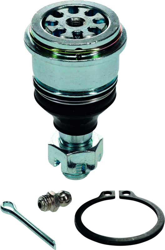 QuadBoss heavy-duty lower ball joint kit for Yamaha Kodiak 450 4WD, showing the durable joint components and hardware.