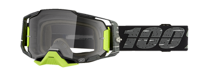 100% Armega Goggles - Antibia - Clear 50004-00021 - Howling Moto