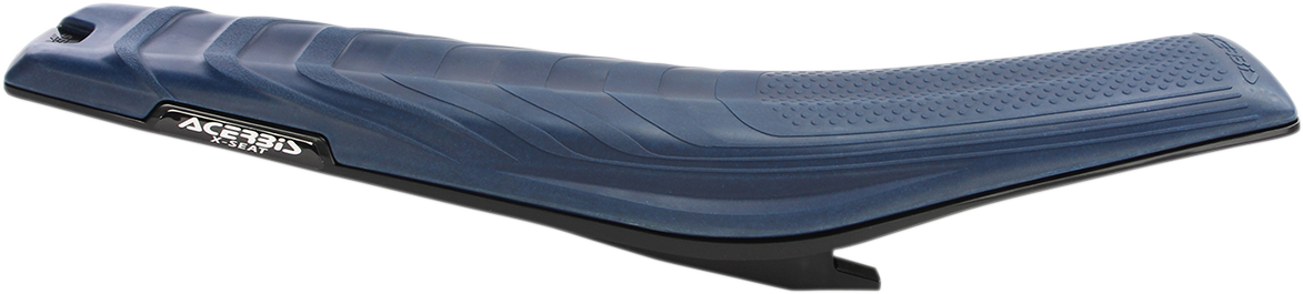 Dark blue Acerbis X Seat for Husqvarna 2016-2019, motorcycle body seat part with detailed stitching and ergonomic design