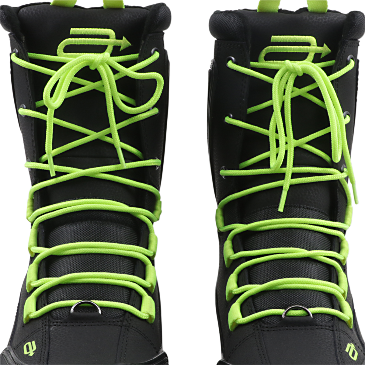Hi-Viz replacement laces for ARCTIVA Advance motorcycle boots, size 8-9, from Bill's Exhausts, shown in the image.
