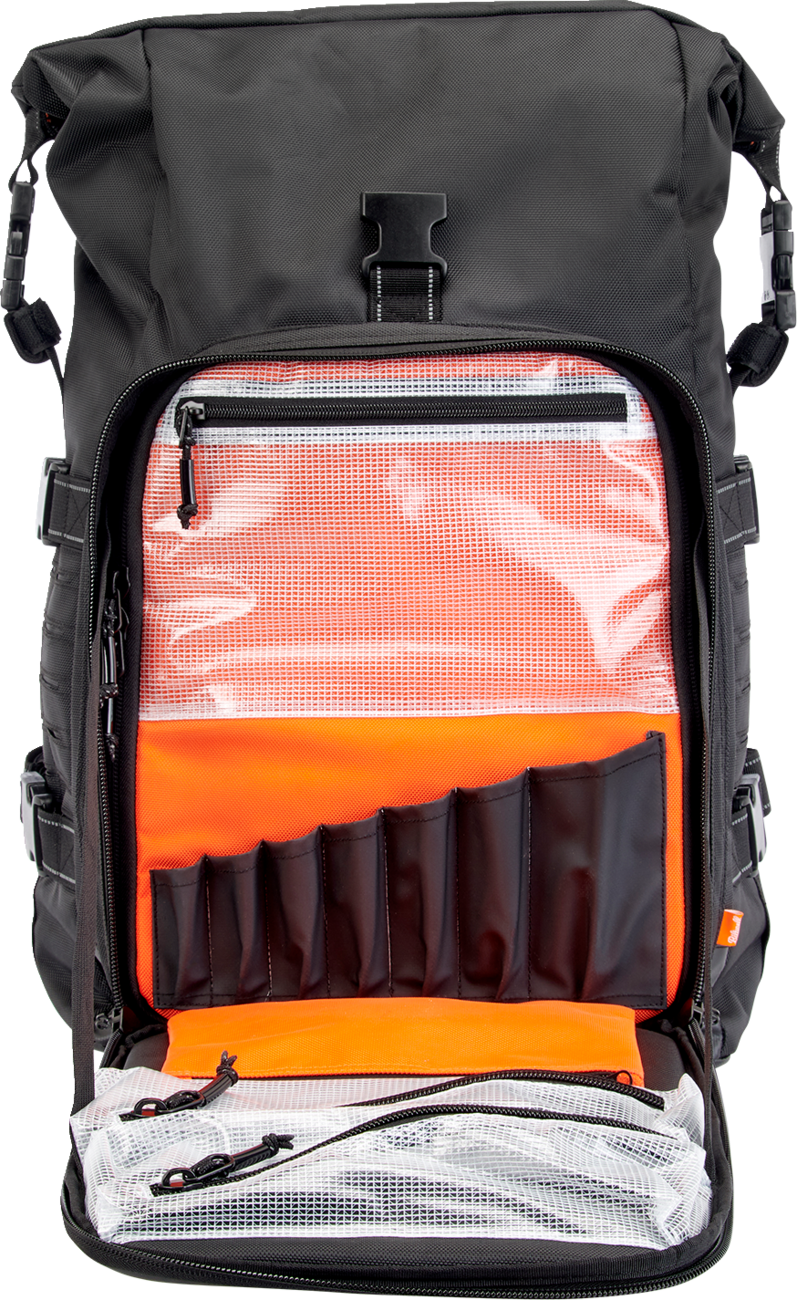 BILTWELL EXFIL-80 Motorcycle Bag - Gen 2 - Black 3014-01 - Howling Moto