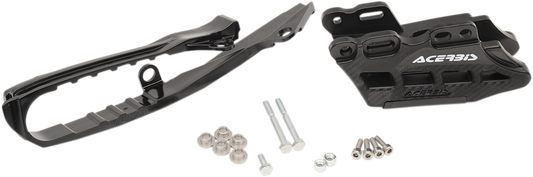 ACERBIS Chain Guide and Slider Kit - Suzuki RMZ250/450 - Black 2686630001 - Howling Moto
