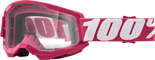 100% Strata 2 Goggles - Fletcher - Clear 50027-00010 - Howling Moto