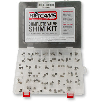 Hot Cams Valve Shim Kit and Refill Package