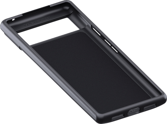 Google Pixel 6 Pro phone case by SP CONNECT, durable protective cover with Bill's Exhausts branding, shown on a smartphone.
