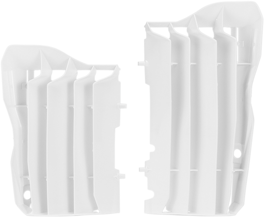 ACERBIS Radiator Louvers - White - Honda 2691520002 - Howling Moto