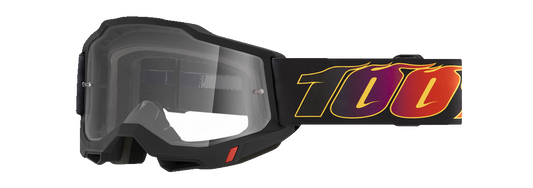 100% Accuri 2 Goggles - El Diablo - Clear 50013-00026 - Howling Moto