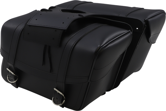 SADDLEMEN Highwayman Slant-style Saddlebags - Large X021-02-041 - Howling Moto