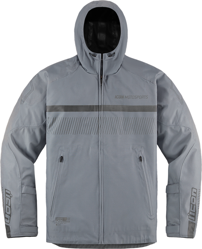 Gray ICON PDX3™ jacket in 3XL size, featuring a sleek design and durable fabric, suitable for casual or outdoor wear.