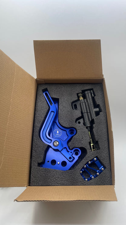 Talaria Mx3 & Mx4 Hydraulic Foot Brake made of Highest Quality 7075 Aluminum and Steel - Howling Moto