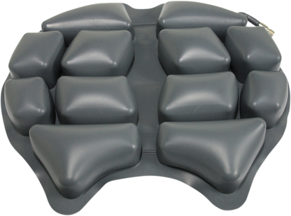 Bill's Exhausts Wild Ass Cushion Air Seat Classic black engine accessory with smart design for comfortable support.