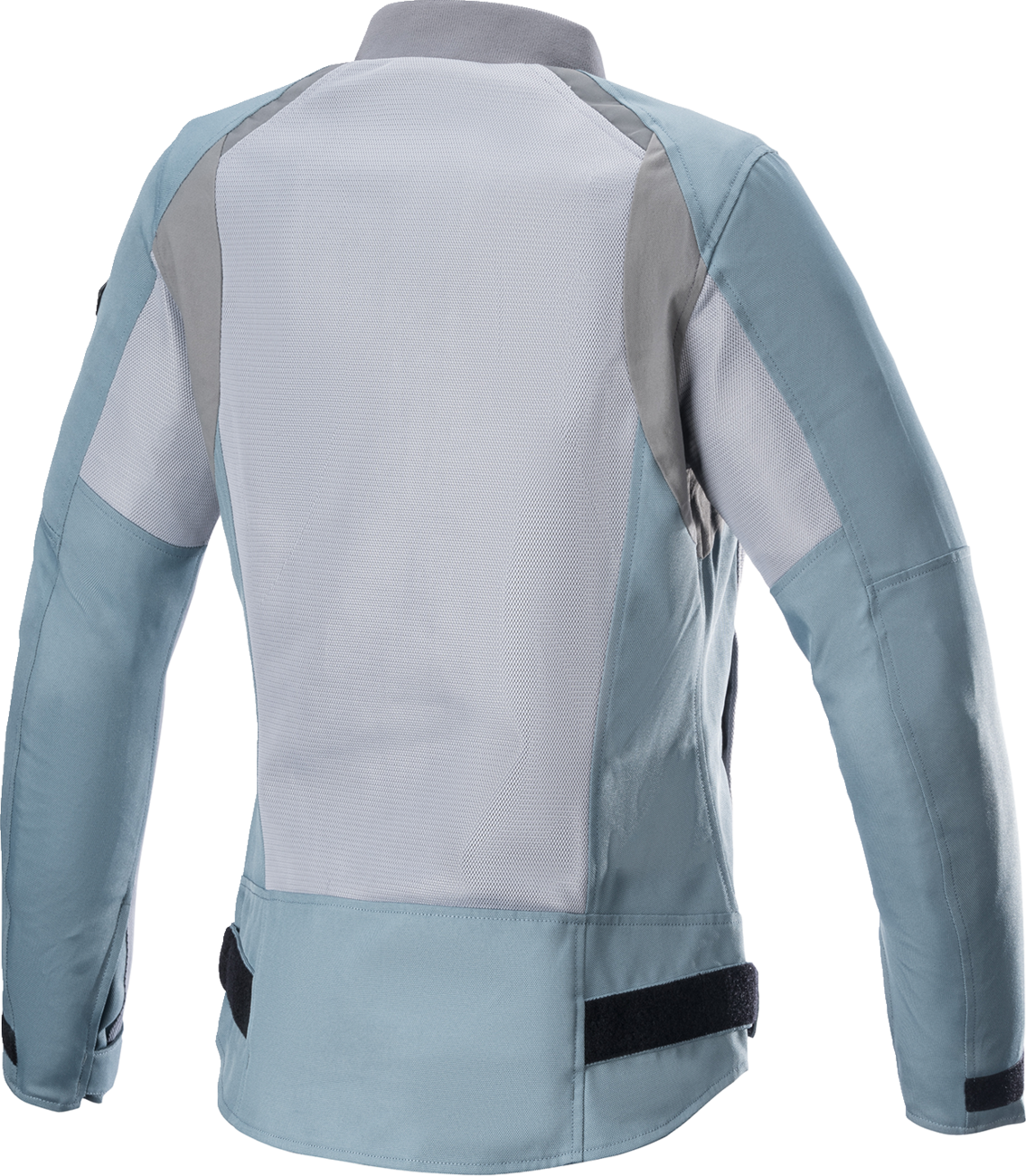 Alpinestars Stella Eloise v2 Air women's jacket in silver and gray, small size, featuring lightweight, breathable fabric and stylish design.