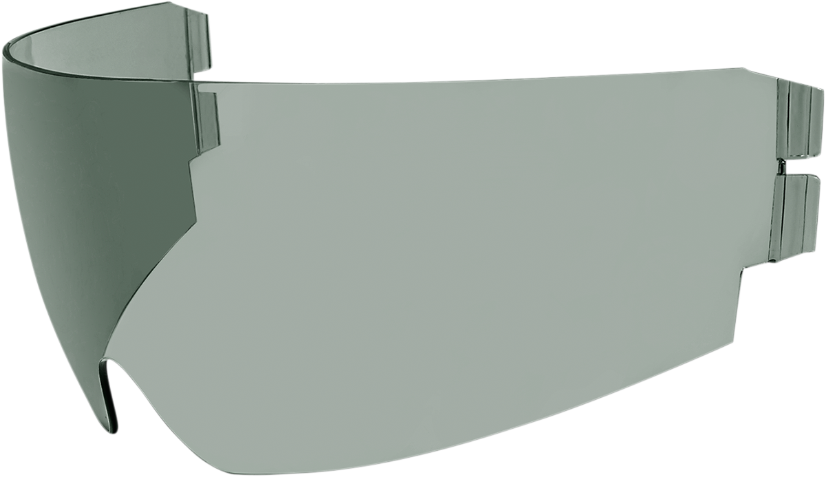 Bill's Exhausts ICON Alliance GT/Airflite/Airform Dropshield in light smoke for helmets, part of helmet accessories collection.