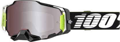 100% Armega Goggles - RACR - HiPER Silver Mirror 50003-00007 - Howling Moto