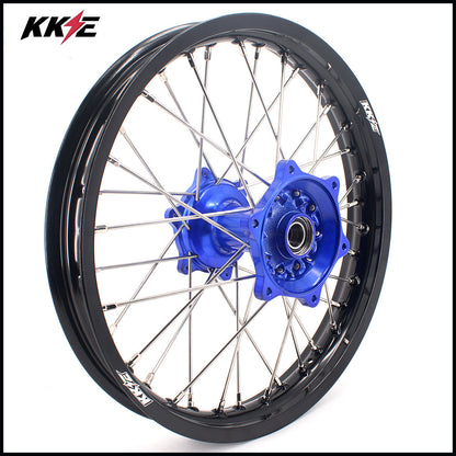 KKE 21 & 18 Cast Enduro Wheels For YAMAHA YZ250F 2001-2015 YZ450F 2003-2015 - Howling Moto