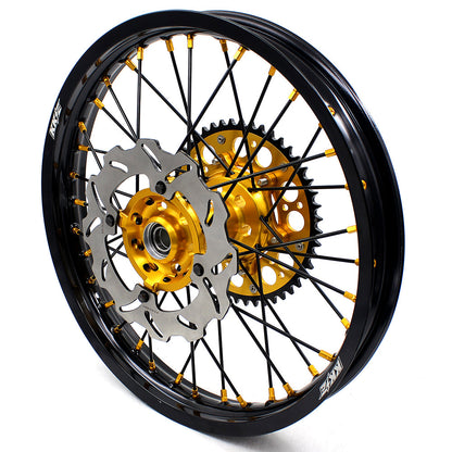 KKE 21 & 19 MX Wheels Rims for SUZUKI RMZ250 2007-2024 RMZ450 2005-2024 Black Spokes - Howling Moto