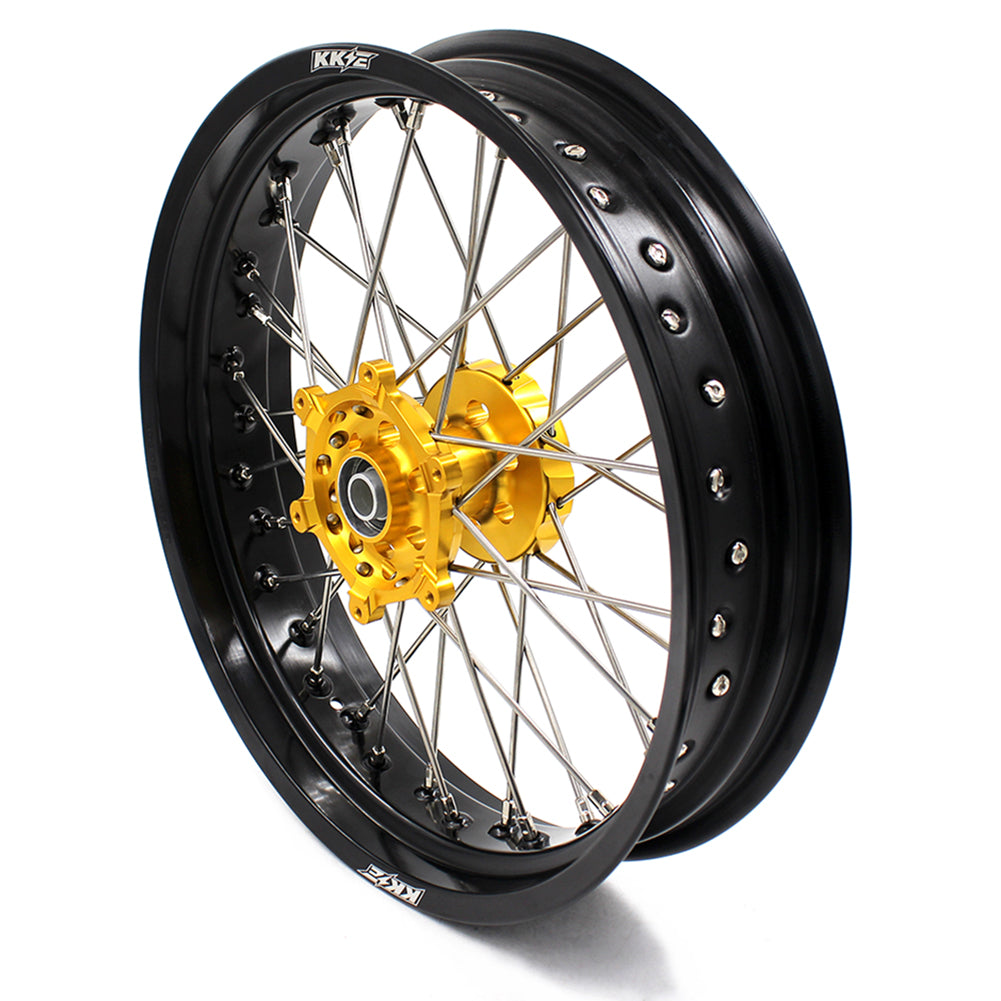 KKE 17Inch Supermoto Dirtbike Wheels For SUZUKI DRZ400SM 2005-2024 - Howling Moto