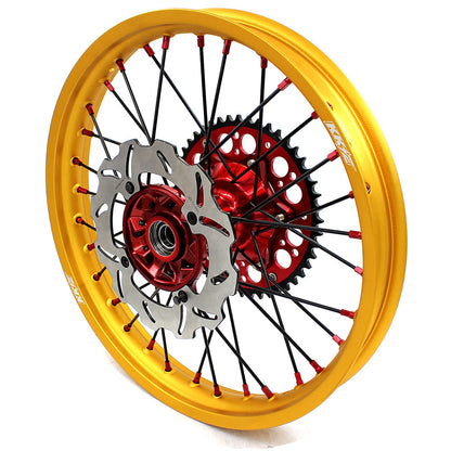 KKE 21inch 19inch Dirt Bike Wheels With Gold Rims For HONDA CRF250R CRF450R CR125R CR250R 2002-2013