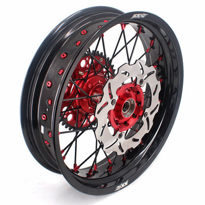 KKE 17 Inch Supermoto Wheels Fit for Honda CRF450L 2019-2021 CRF250R CRF450R 2024 - Howling Moto