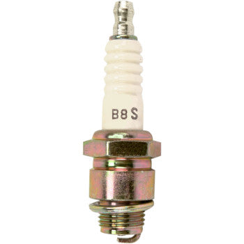 NGK Spark Plugs 3810 standard spark plug with metal shell and ceramic insulator for automotive ignition systems.