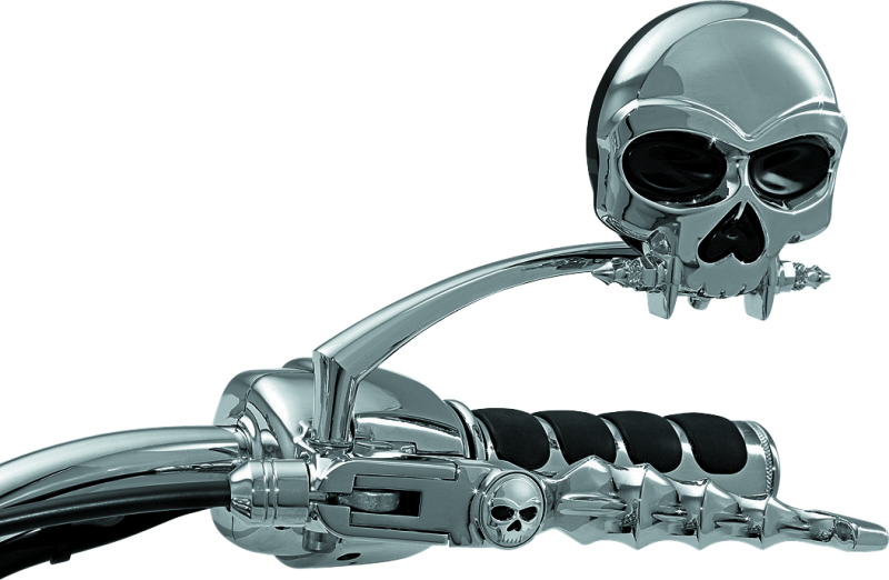 Kuryakyn, Kuryakyn Zombie Levers 96-Up Cable Chrome for Harley-Davidson - Model Part 1047