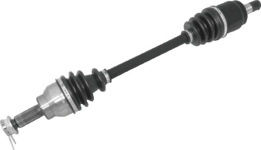 QuadBoss Honda SXS700 Pioneer 700 front right rugged axle part #609418, sturdy metal component for ATV durability.