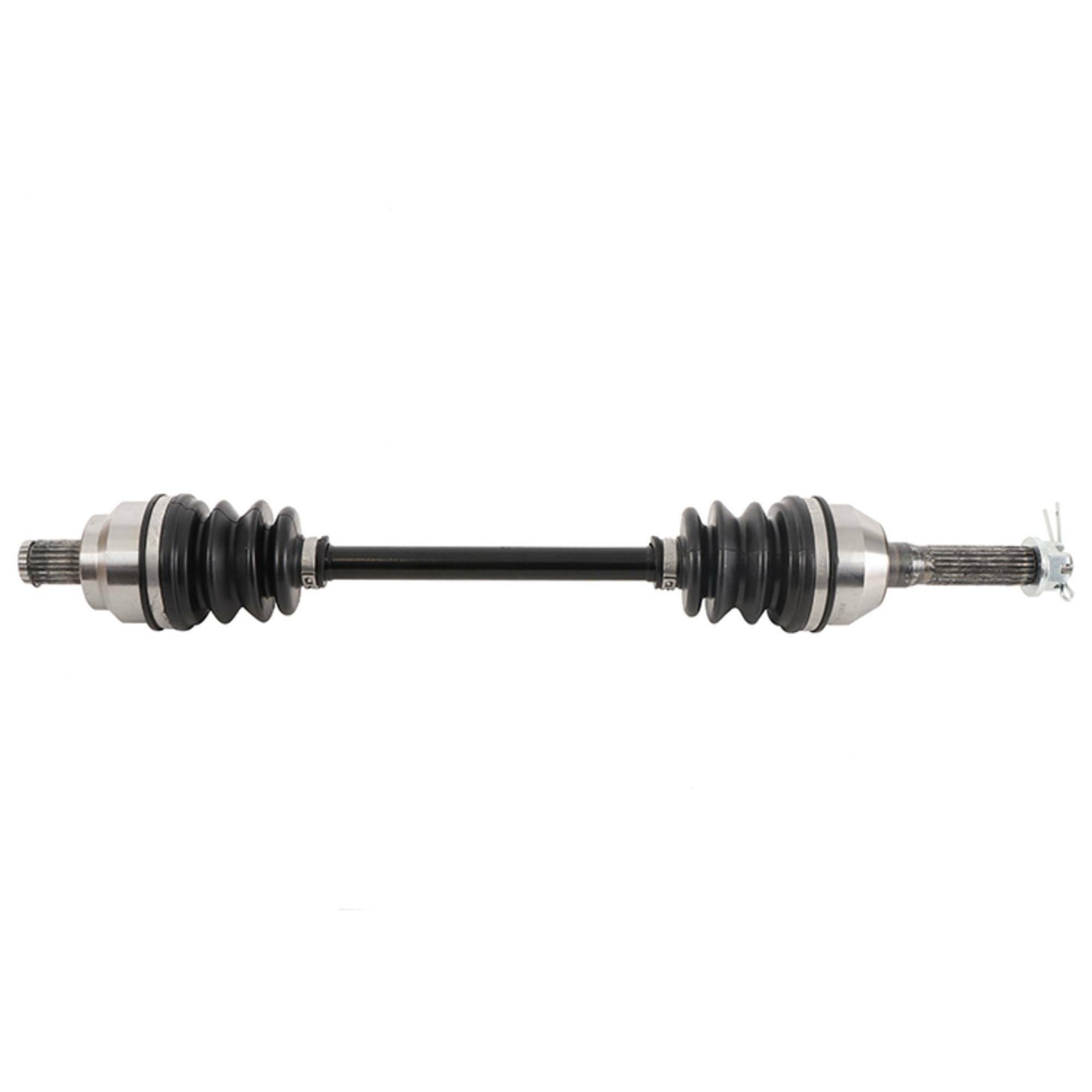 ALL BALLS OEM-style axle for enhanced durability and performance, shown in the image with a sturdy metal construction.