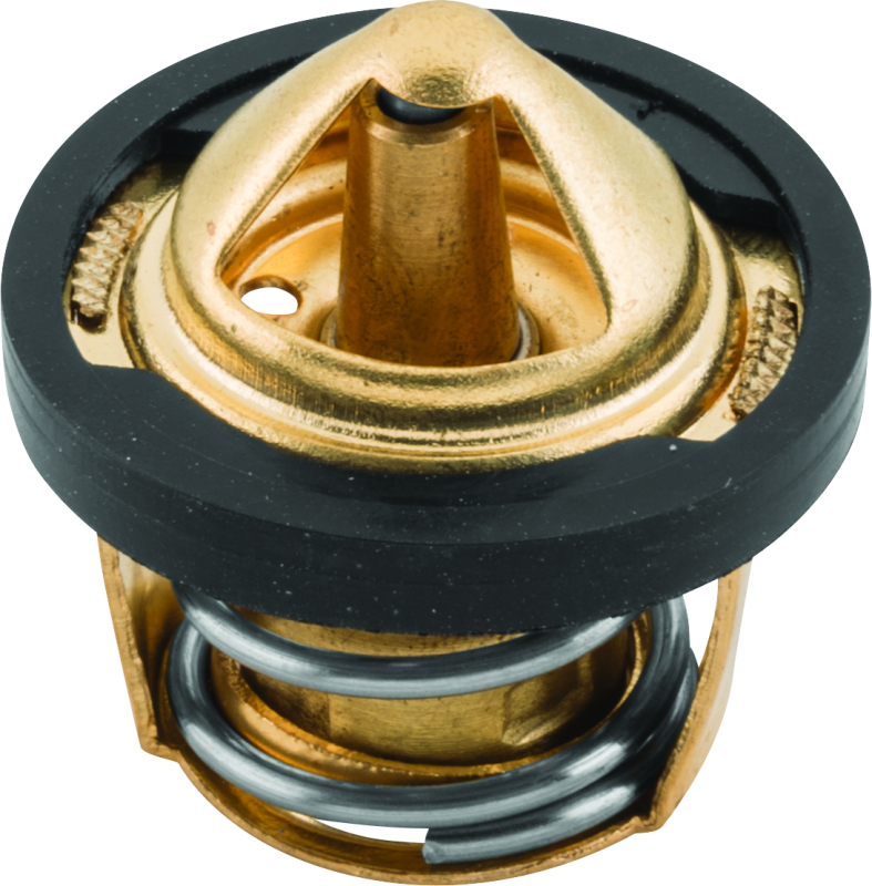 QuadBoss thermostat for Polaris ATP 500 ATV, part #403168, showing the metal and plastic components of the temperature control part.