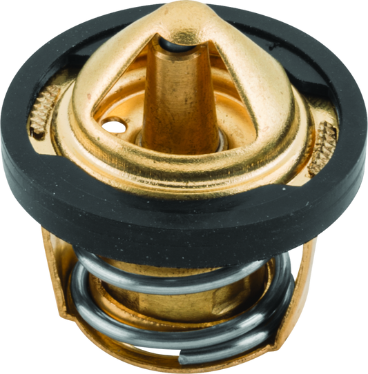 QuadBoss thermostat for Polaris ATP 500 ATV, part #403168, showing the metal and plastic components of the temperature control part.