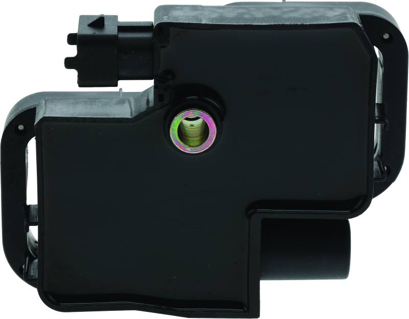 QuadBoss ignition coil for Polaris Ranger RZR XP 900 and Sportsman 700/800, showing the coil's detailed electrical components.