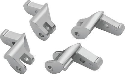 Kuryakyn, Kuryakyn Floorboard Relocator Brackets for Harley-Davidson Touring Models - Chrome Part #4609