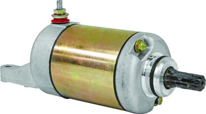 QuadBoss engine starter for Suzuki KingQuad 450X 4x4 models from 2007 to 2010, showing the compact motor component.